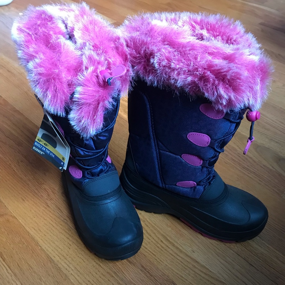 Kamik girls snow boots Snowgypsy size 6 New